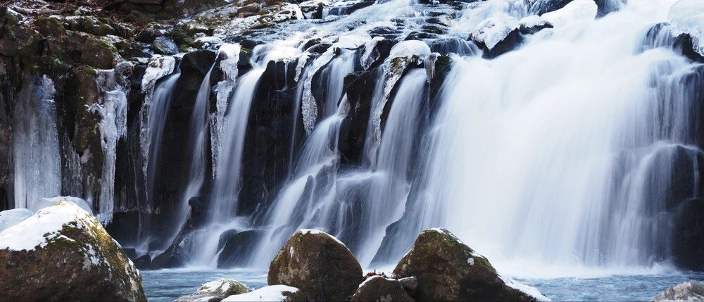 Aparat OLYMPUS OM-5 Mark II Live ND długi czas naświetlania efekty ruchu woda niebo