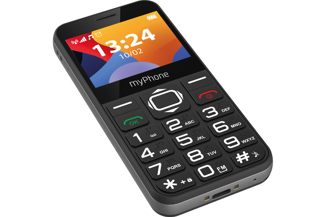 Telefon MYPHONE Halo 3 LTE Czarny wygoda trwałość głośność łączenie wyposażenie
