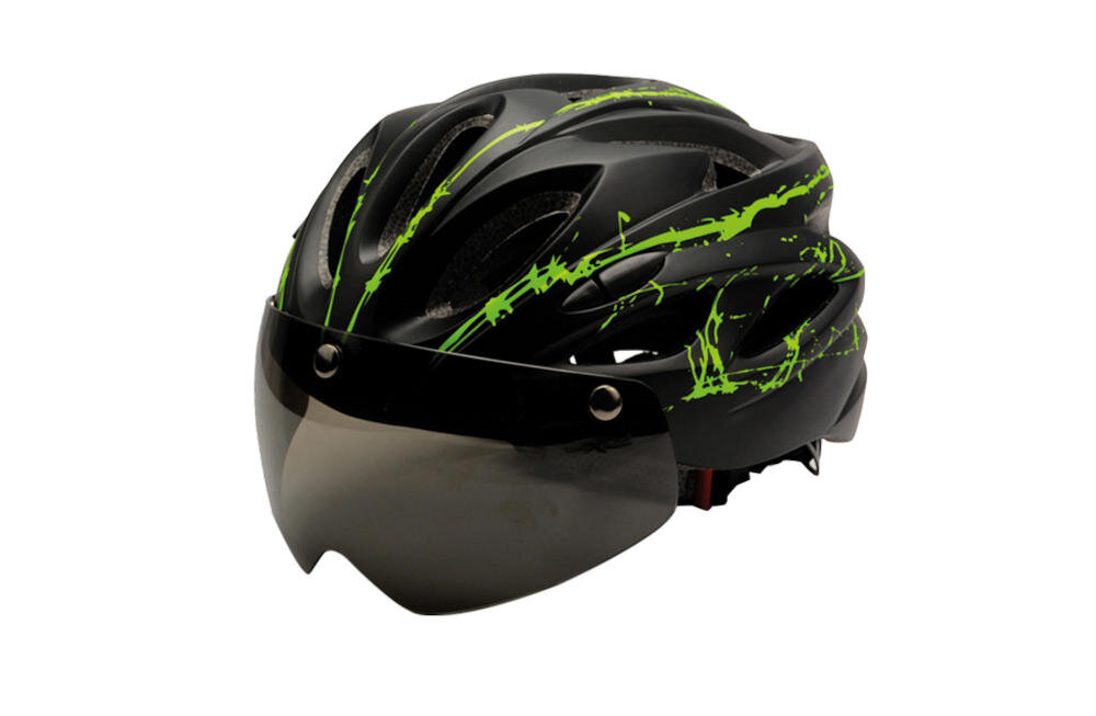 URBAN PRIME kask odpinana magnetyczna osłona szybka przeciwsłoneczna visor ochrona promienie słoneczne krople deszcz