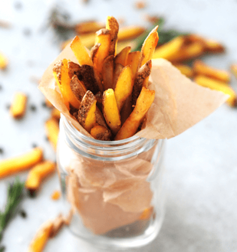 Frytki z mniejszą ilością tłuszczu