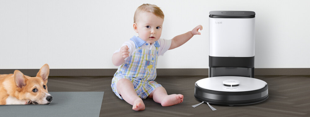 Robot sprzątający TP-LINK Tapo RV30 Plus mopowanie zdalne sterowanie