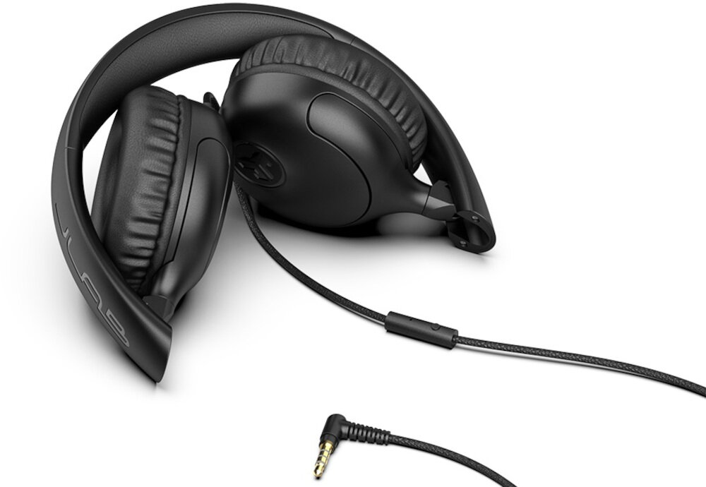 Słuchawki nauszne JLAB Wired Headset STUDIO 2, kabel 0,9 m, wygodne podłączenie, złożone słuchawki z mikrofonem na kablu