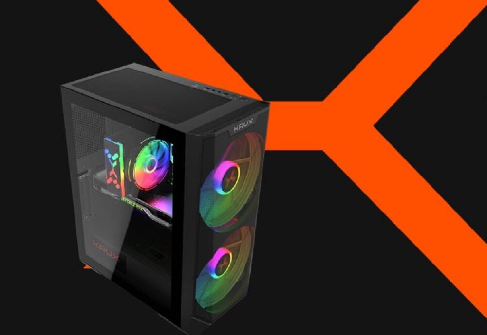 Obudowa KRUX Vortex KRX0094 - montaz dyskow