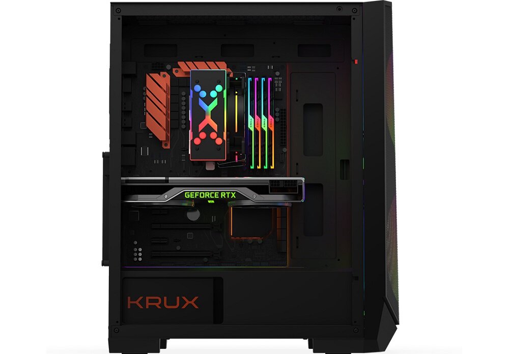 Obudowa KRUX Vortex KRX0094 - Doskonala wentylacja