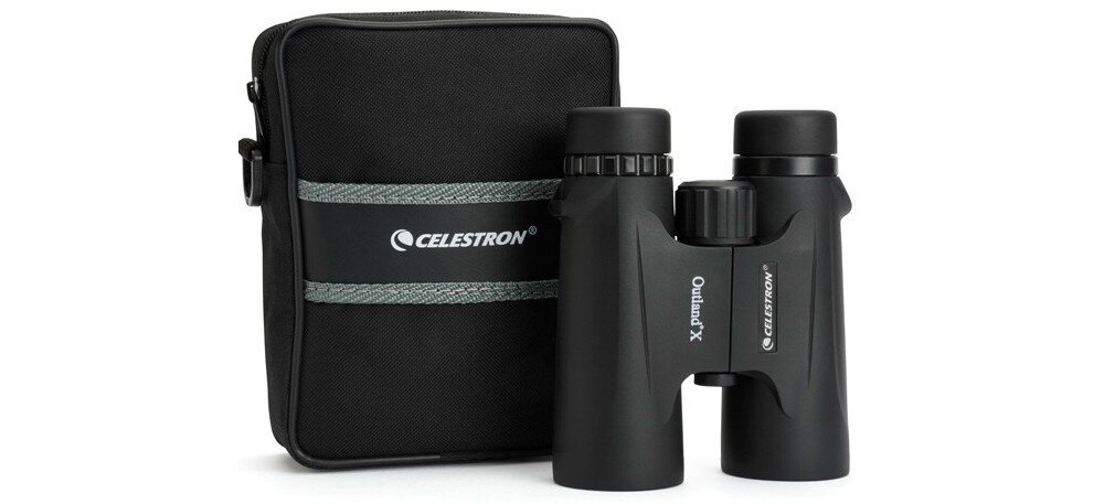 Lornetka CELESTRON Outland X 8x42 z torbą Obiektywy o średnicy 42 mm Wielowarstwowe powłoki antyodbiciowe 