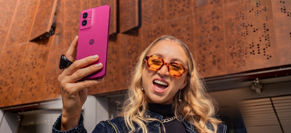 Smartfon MOTOROLA Moto G55 selfie aparat Ultra Pixel