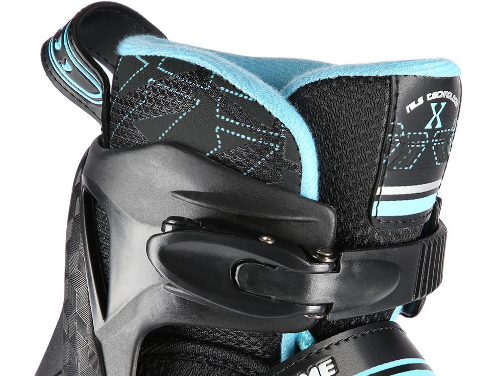 Łyżworolki NILS EXTREME NA11002 (rozmiar 35-38) skóra systetyczna belvet siatka mesh pianka regulacja rozmiaru