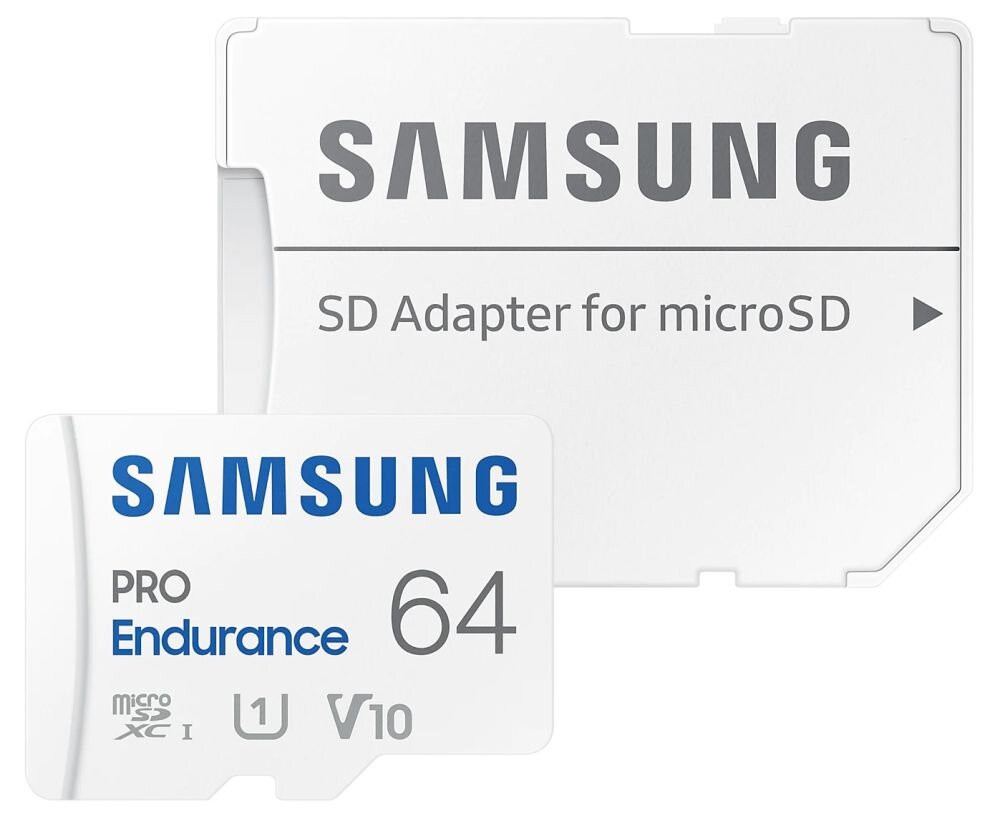 Karta pamięci SAMSUNG Pro Endurance MicroSD zapis pojemność odporność monitoring kamery foto wideo