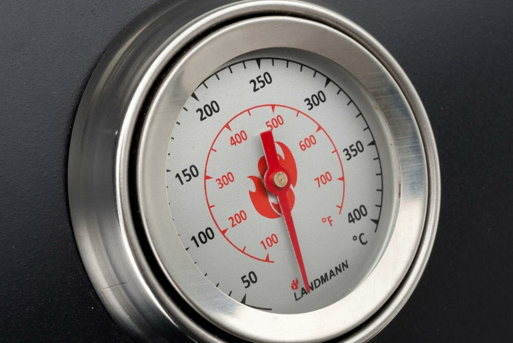 LANDMANN Taurus 440 31420 termometr pokrywa kontrola temperatura grillowanie