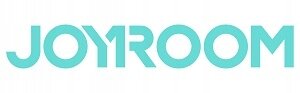 Logo z napisem \'JOYROOM\' w kolorze turkusowym na białym tle.