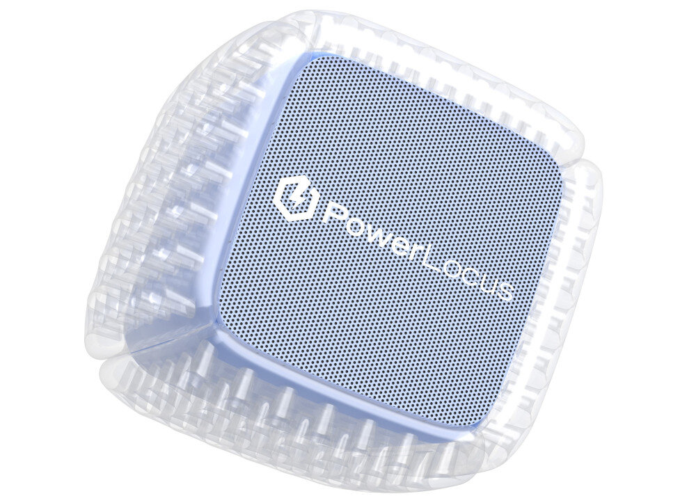 Głośnik mobilny POWERLOCUS Aero - IP67 wodoodporny, pyłoszczelny, głośnik do zabawy na zewnątrz, głośnik na białym tle