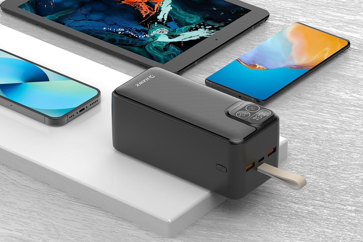 HAWK HW-PB50000 powerbank wśród urządzeń, telefonów