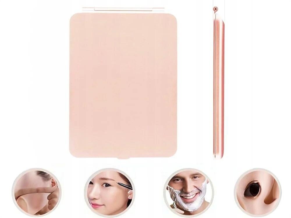 Lusterko kosmetyczne EXTRALINK EX.29072 swodoba korzystania, szybkie ładowanie, jasne oświetlenie