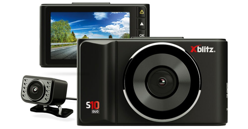 XBLITZ S10 Duo wyposazenie kabel usb czytnik kart pamieci magnetyczny uchwyt