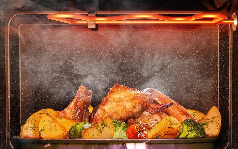 smak smażonych potraw uzyskany w mikrofali smak smażonych potraw uzyskany w mikrofali