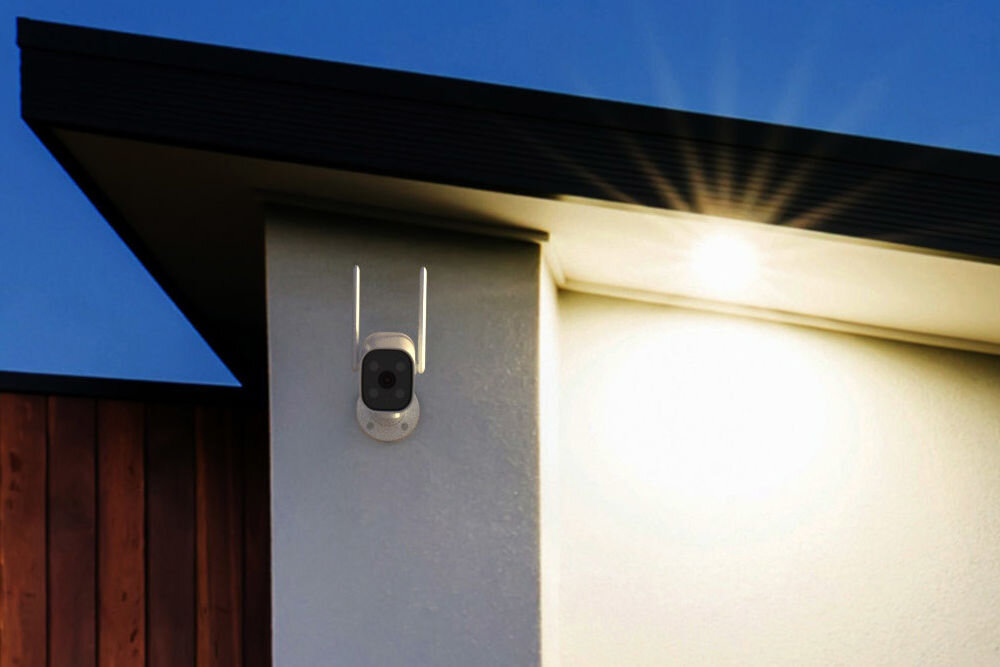 Kamera monitorująca SETTI+ SC930 komunikacja głosowa dwustronna moduł wifi lan szyfrowanie