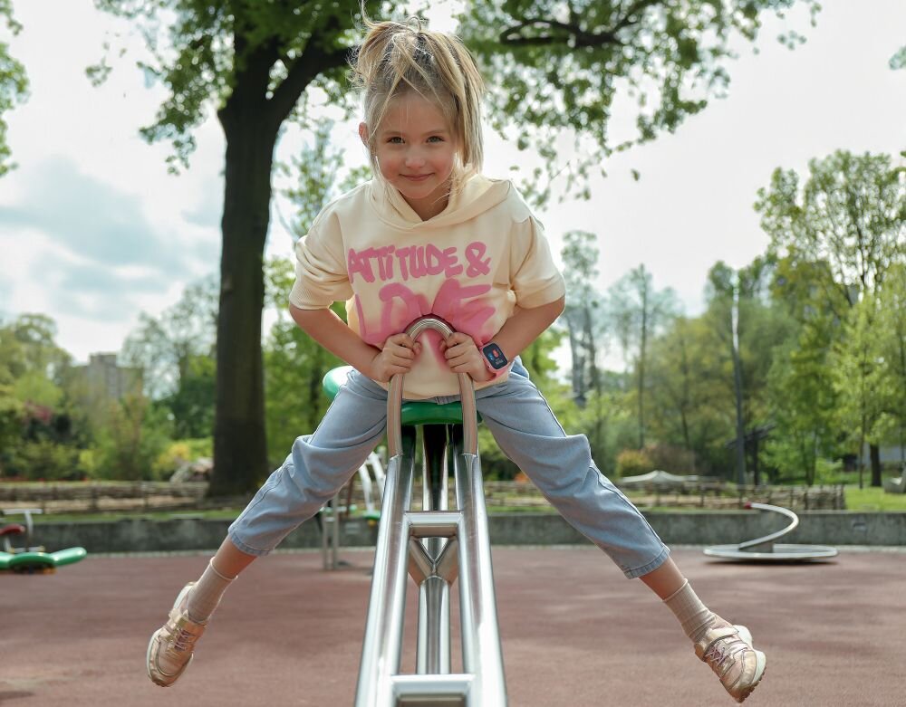 Smartwatch GARETT Kids Twin 2 4G przycisk sos wezwanie pomoc 