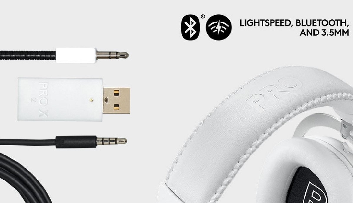 Słuchawki LOGITECH G Pro X Lightspeed KONSTRUKCJA PRO PRZETWORNIKI GRAFENOWE ŁĄCZNOŚć BEZPRZEWODOWA WYGODNA KONSTRUKCJA WIELE OPCJI PODŁĄCZENIA WYRAŹNA KOMUNIKACJA