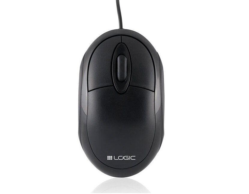 Mysz LOGIC CONCEPT LM-11 - wygląd ogólny ergonomiczny kształt wygodna praca