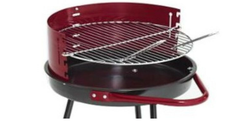 Grill węglowy LANDMANN 0666 budowa stal klasyczny