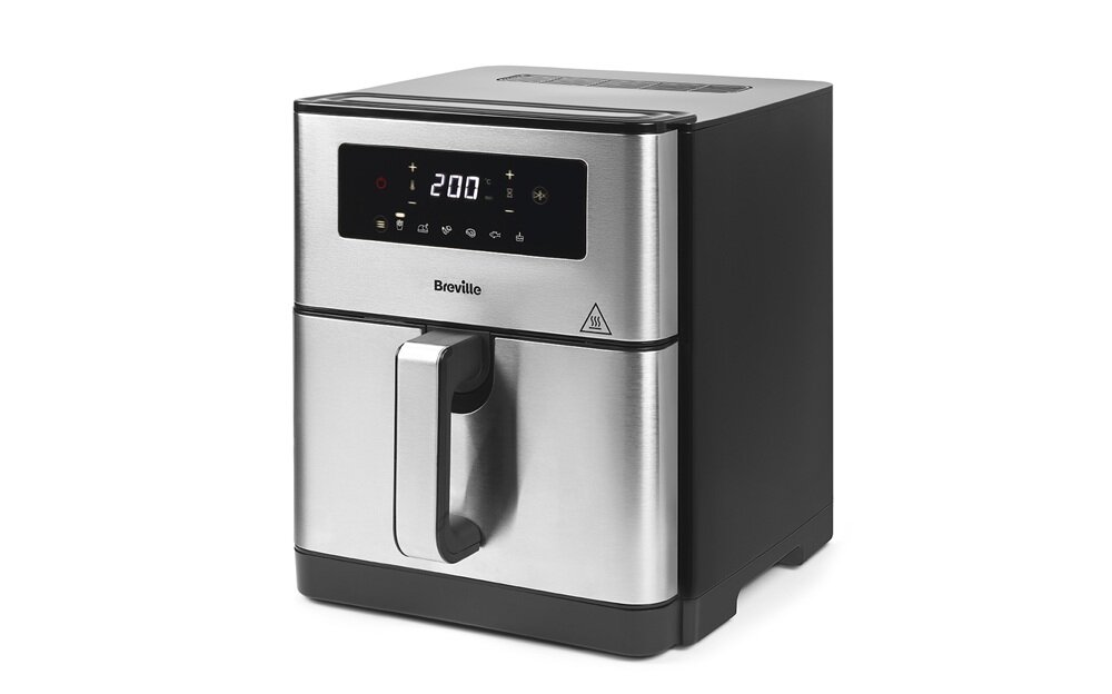 Air Fryer Frytkownica beztłuszczowa BREVILLE VDF131X 9l cyrkulacja gorącego powietrza, chrupiące potrawy, bez smażenia