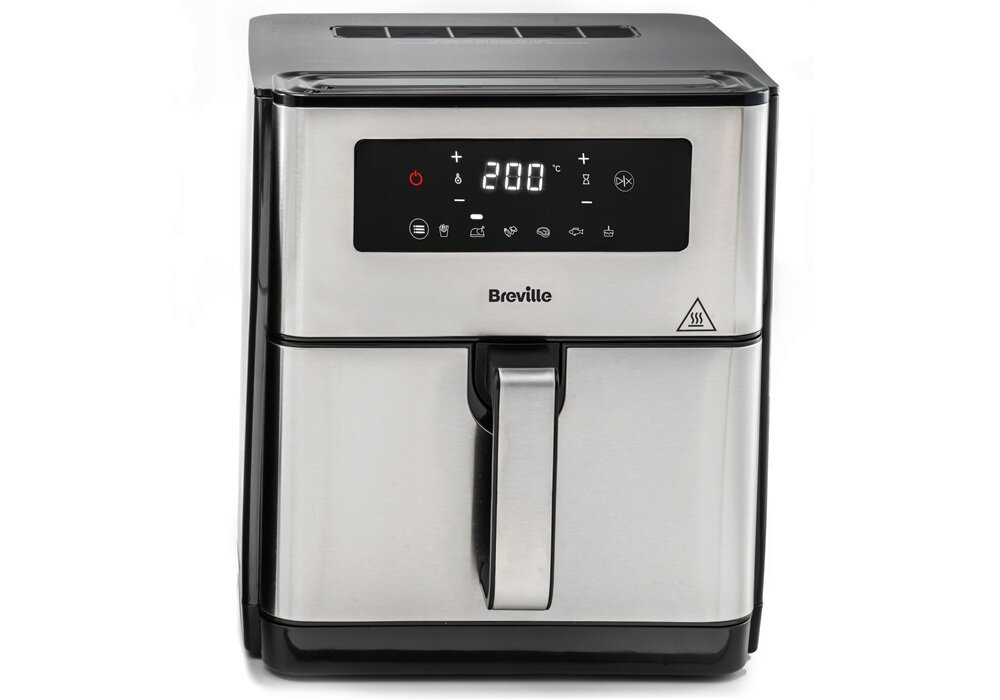Air Fryer Frytkownica beztłuszczowa BREVILLE VDF131X 9l szybkie nagrzewanie, dotykowy panel sterowania, łatwe czyszczenie
