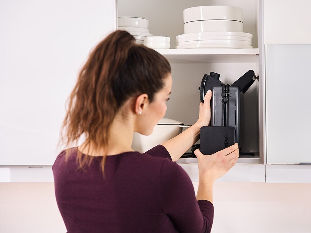 Grill elektryczny BRAUN MultiGrill 5 CG5033IGY Czarny łatwe przechowywanie, w pionie, wszechstronność