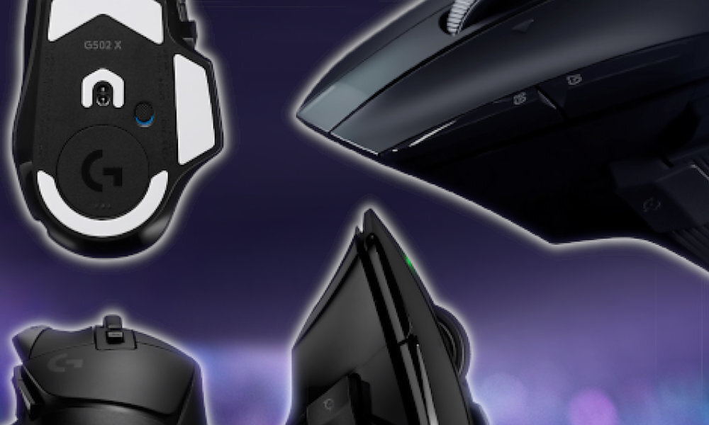 Mysz LOGITECH G502 X Plus Czarna