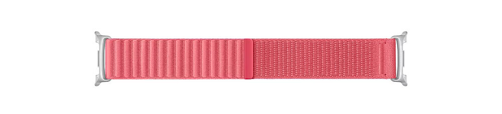 Pasek Fabric Band Galaxy Watch 8/8 Classic  miękki rzep przewiewny pasek z recyklingu biały i miętowy