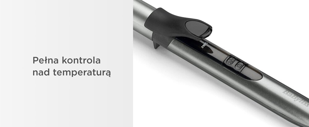 Lokówka BABYLISS Xanadu C261E regulacja temperatury, wygodny wyświetlacz LED, dopasowanie ciepła do rodzaju włosów