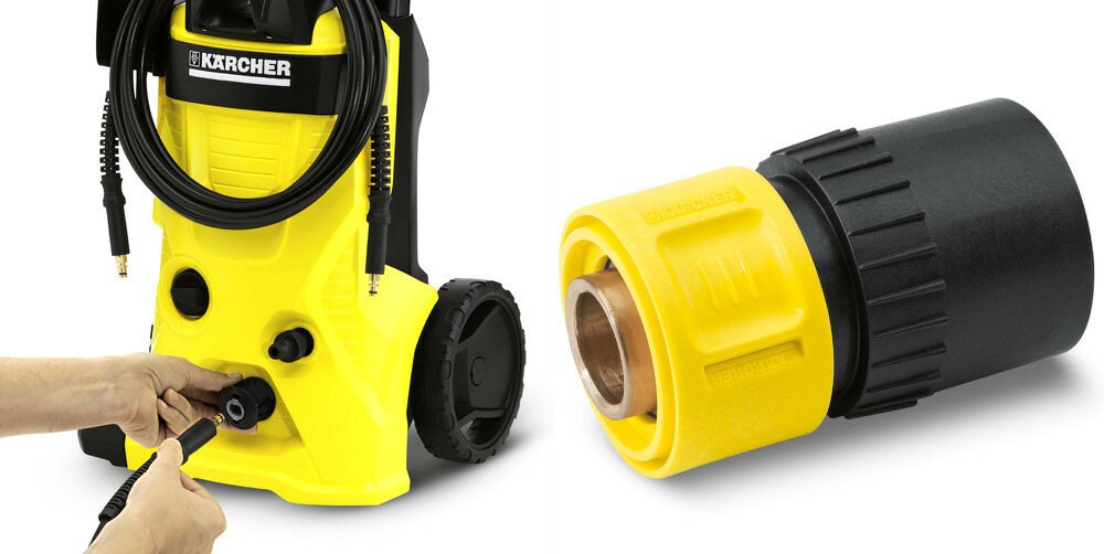 Мийка високого тиску KARCHER K7 1.168-502.0 Швидке підключення Швидкий роз’єм Температурна насосна здатність