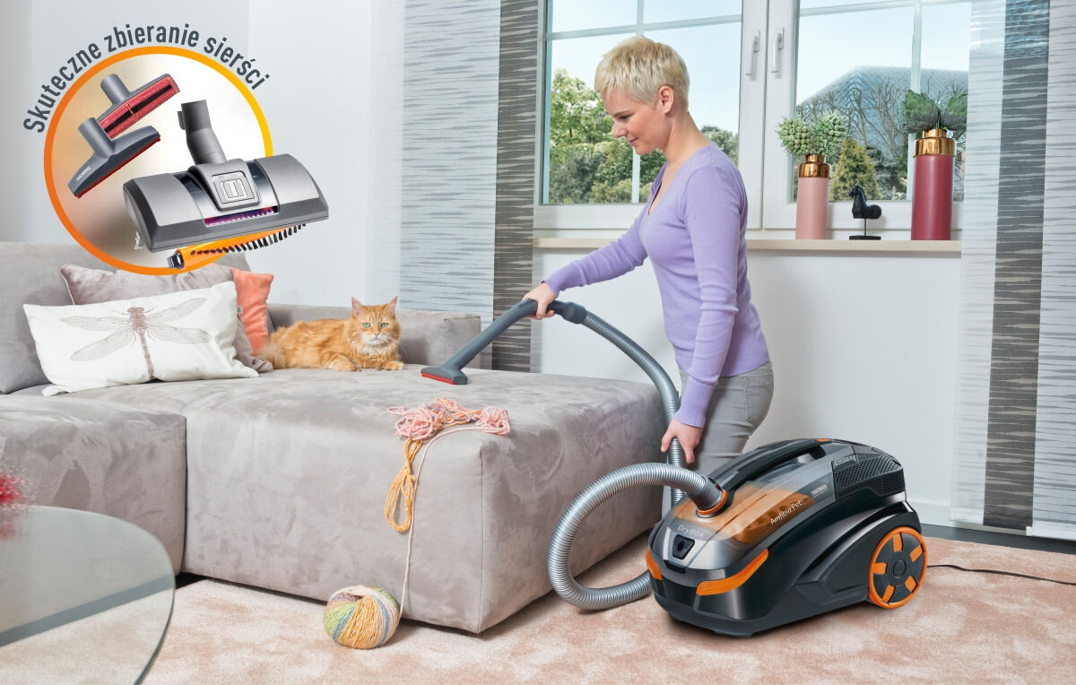 Odkurzacz piorący THOMAS Amfibia Pet szczotki dla zwierząt