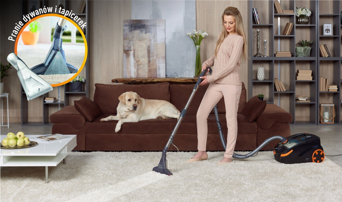 Odkurzacz piorący THOMAS Amfibia Pet moc płyn do prania