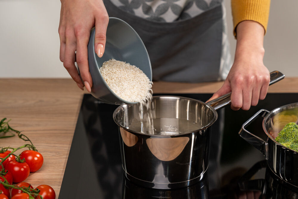 Zestaw garnków GÖTZE & JENSEN Denver CS701 (11 elementów) stal nierdzewna SS304 18/10