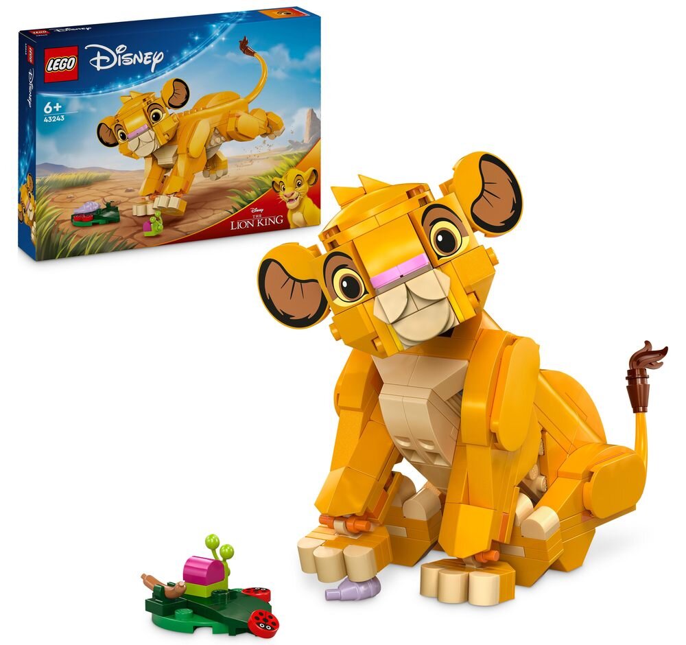 LEGO 43243 Disney Król Lew - lwiątko Simba Zestaw 