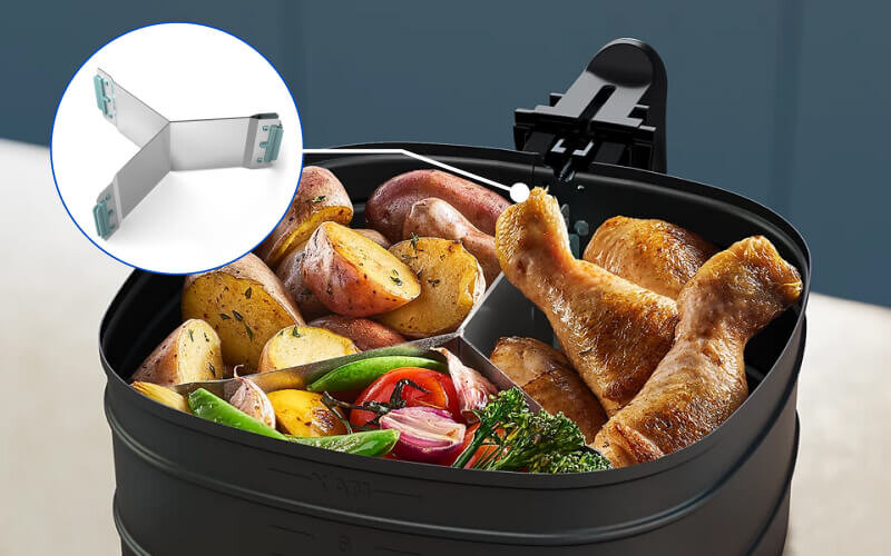 przygotowywanie różnych dań jednocześnie