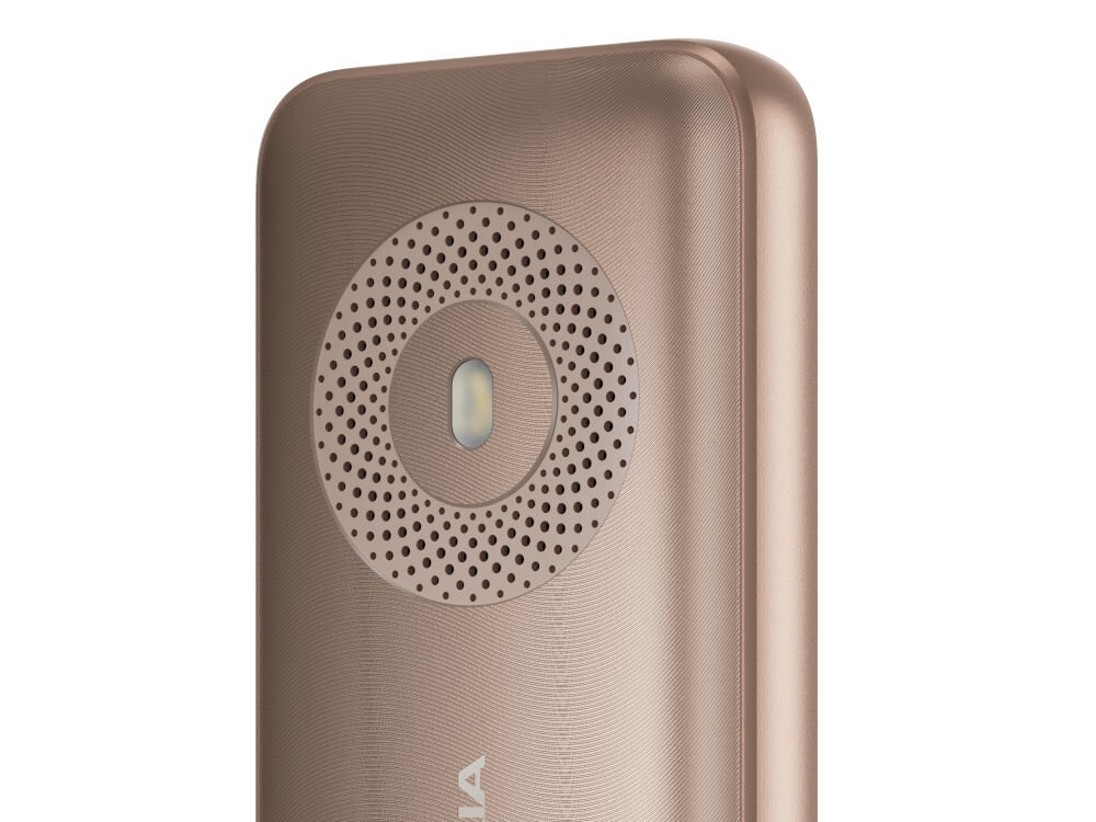 Telefon NOKIA 130 DS 2023 Złoty wbudowany głośnik, karta microsd