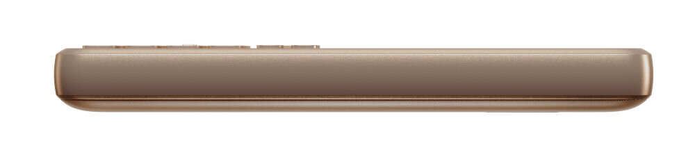 Telefon NOKIA 130 DS 2023 Złoty solidny, konstrukcja z przyciskami