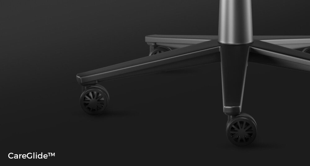 Fotel GENESIS Nitro 550 G2 Czarny Komfort wygoda regulacja podłokietniki poduszki sesje wielogodzinne kółka obciążenie mechanizm