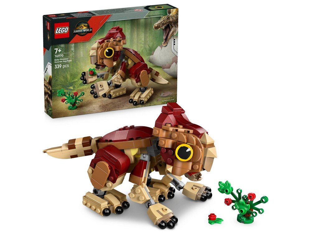 LEGO 76970 Jurassic World Mały dinozaur Dolores: aquilops Zestaw