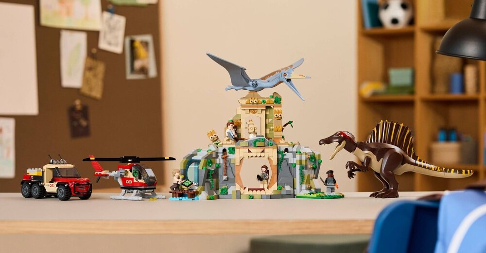 LEGO 76976 Jurassic World Powietrzna misja z kecalkoatlem i spinozaurem    kv lifestyle początek opisu sekcja nagłówkowa