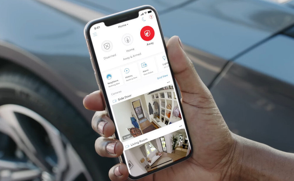 Dzwonek RING Video Doorbell Wired 2021 B08CKHPP52 Czarny łączność powiadomienia komendy obsługa aplikacja