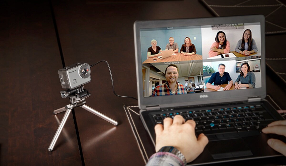 Kamera sportowa BLOW Go Pro4U 4K sport obiektyw matryca odporność montaż zdjęcia filmy opis cechy