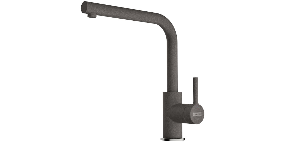 Bateria FRANKE Lina L 115.0733.714 Łupkowy szary wygląd design prezentacja wizualizacja Funkcjonalne rozwiązanie