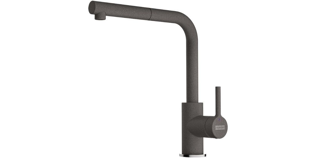 Bateria FRANKE Lina L Pull-out 115.0733.716 Łupkowy Szary wygląd design prezentacja wizualizacja Funkcjonalne rozwiązanie
