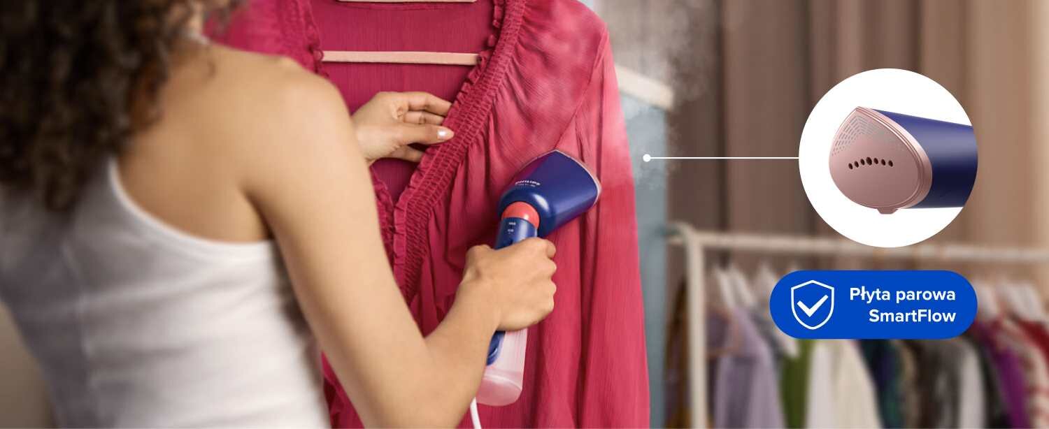 Płyta SmartFlow umożliwia parowanie każdego rodzaju materiału Płyta SmartFlow umożliwia parowanie każdego rodzaju materiału