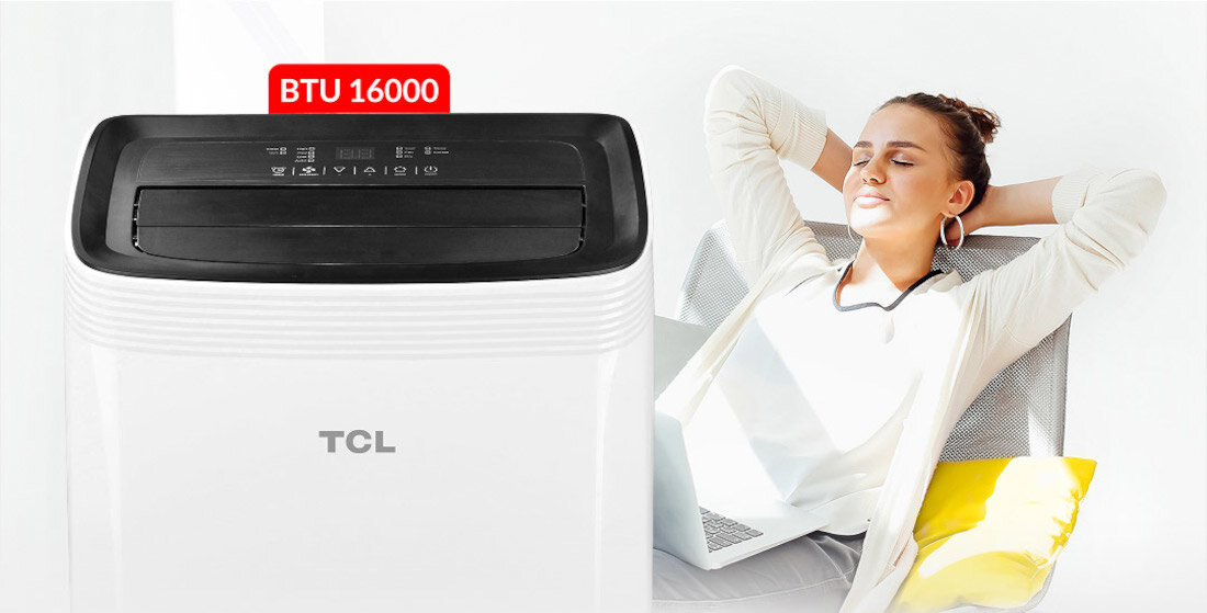 Klimatyzator TCL TAC-16CPB NZW Biały Komfort w każdych warunkach oszczędność w Twoim domu powierzchnia przeznaczenie komfortowe chłodzenie cyrkulacja osuszanie powietrza klasa energetyczna cicha praca Funkcja auto swing tryb nocny wsparcie
