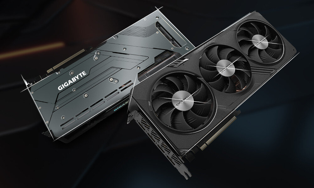 Karta graficzna GIGABYTE Radeon RX 7800 XT Gaming OC 16GB wygląd obudowa styl wzmocnienie płyta backplate