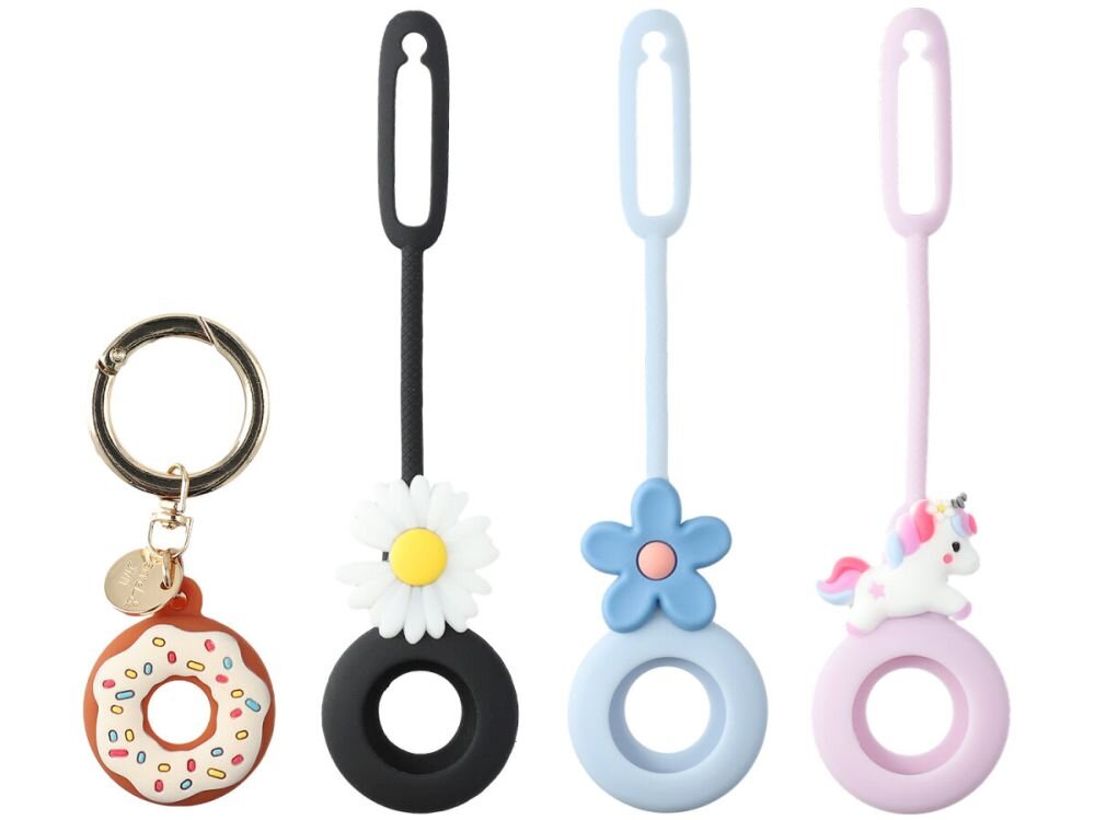 4smarts Silikon Case Set Omega – 4 kolorowe etui do AirTags