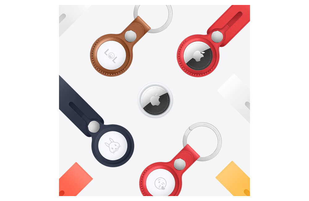 Apple AirTag kolory zestaw